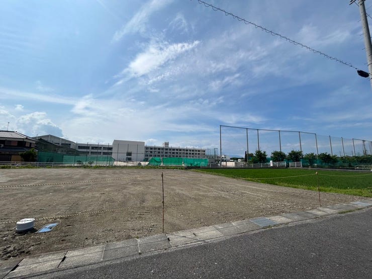 平坦な土地で建物のプランニングもしやすい♪