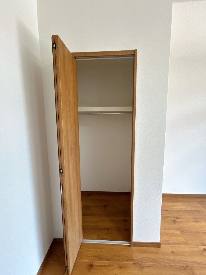 ☆7.5帖洋室のクローゼット☆