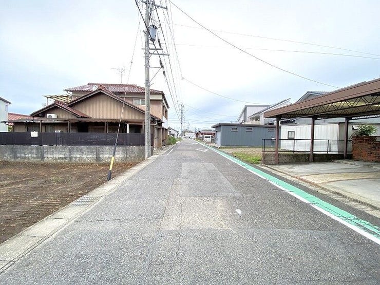 北側道路