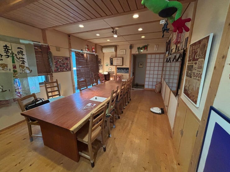 現在、飲食店として使用中の18帖LDK