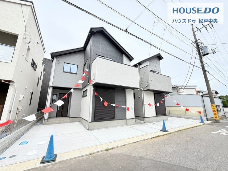 【外観】
◎外観:1号棟(6/2撮影)
建物完成!ご見学できます!