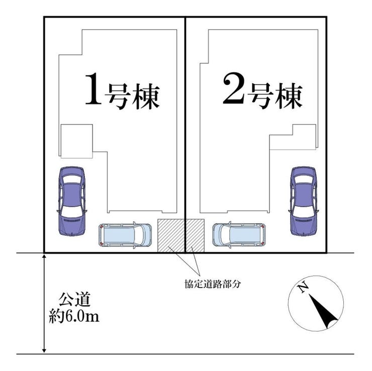 ◎区画図:2号棟