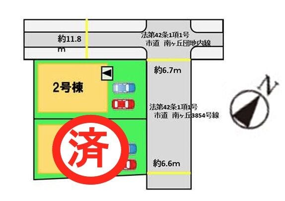 【区画図】
□■区画図■□2号棟