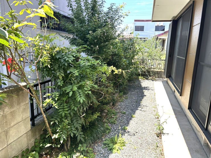 庭の草木の剪定もされます♪