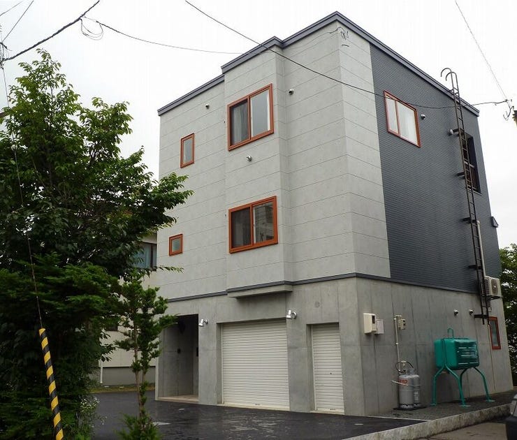 住宅前面東側