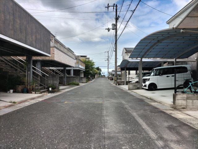 ★横内小学校区★
北側道路 西から東方向