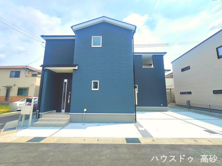 【外観】
快適さを追求した新築戸建です!
(撮影日:2026.8.29)