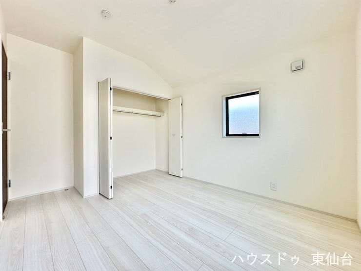 クローゼット付きで、収納にも問題なさそうです!