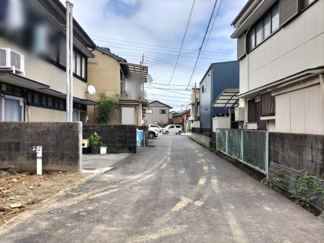 ★初月小学校区★
東側道路 西から東方向