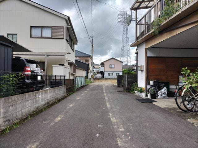 ★初月小学校区★
東側道路 東から西方向
