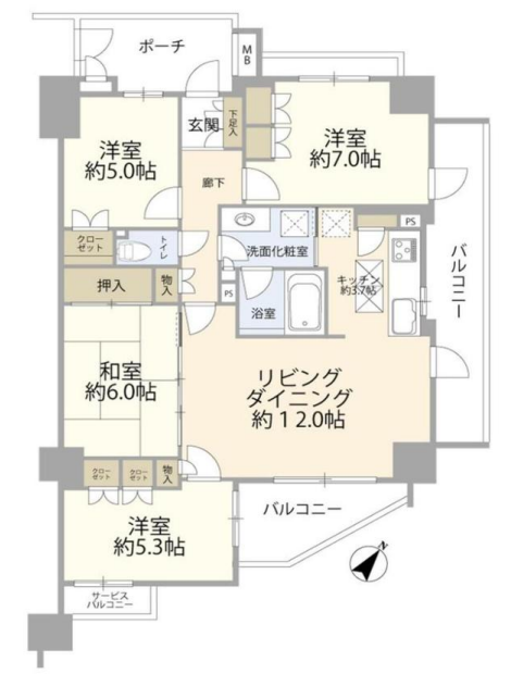 【間取り】