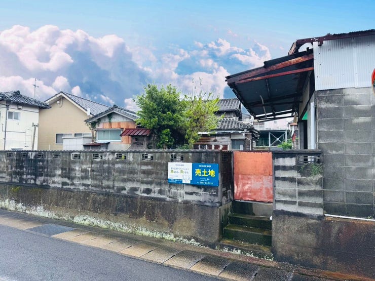 口之津町甲古家付土地