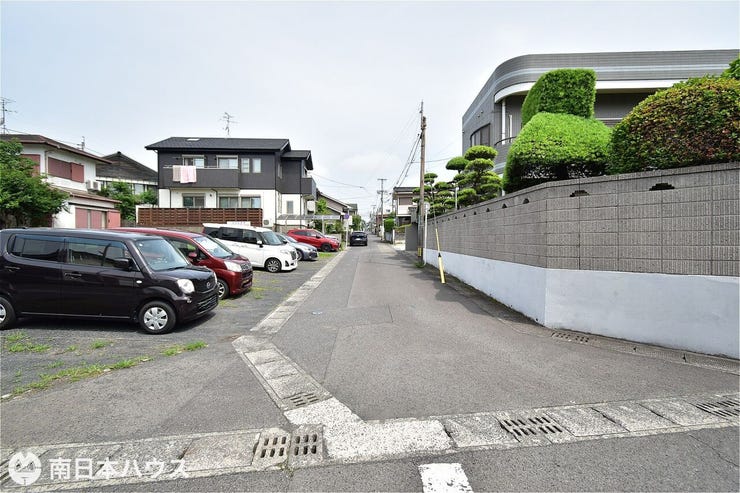 【前面道路】南西向きの前面道路幅は約5.1mです!