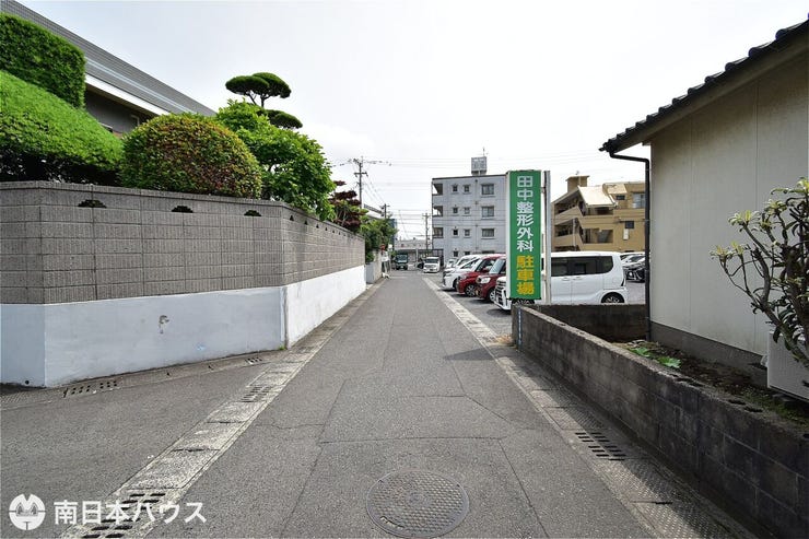 【前面道路】東南向きの前面道路幅は約4.1mです!
