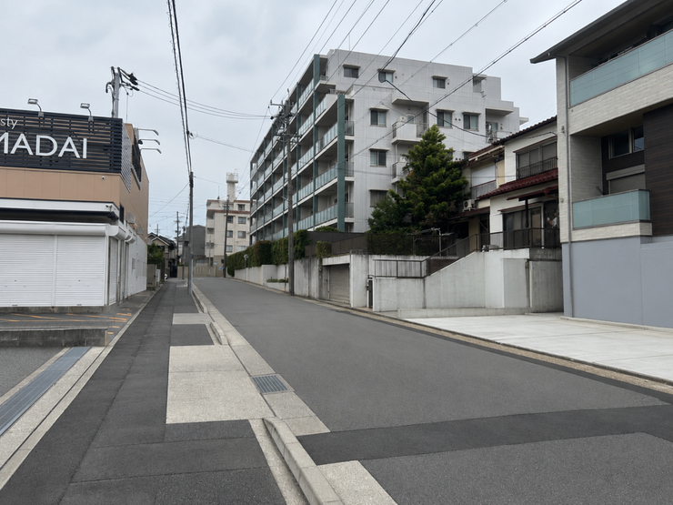 閑静な住宅地です