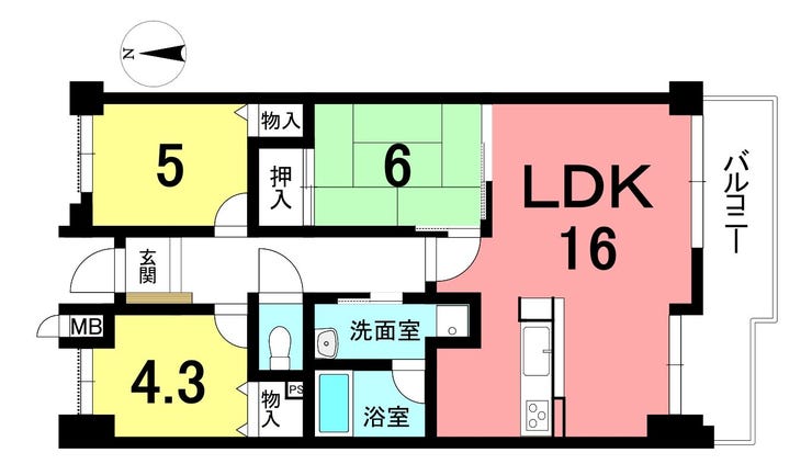 【間取り】