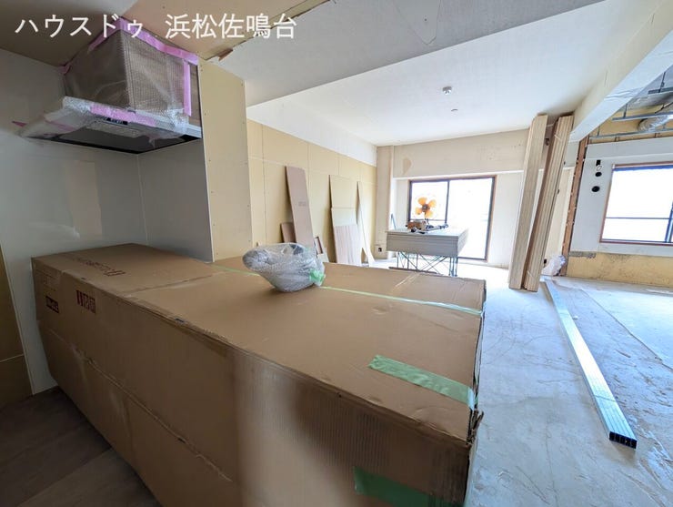 〈リフォーム中〉キッチン別角度