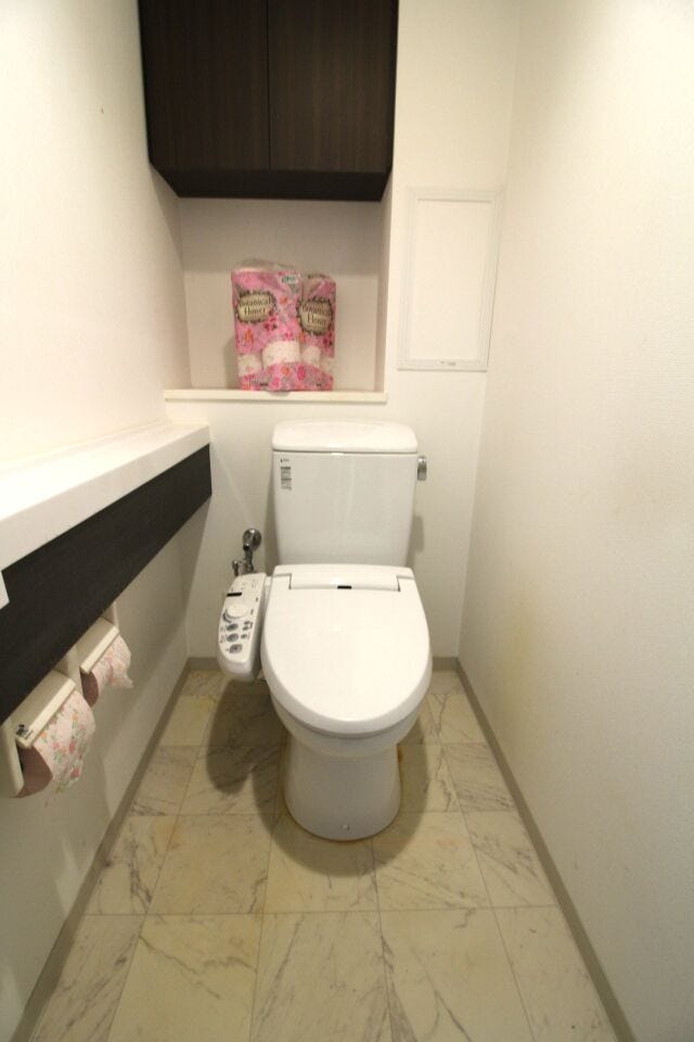 使いやすいデザインのものになっております。ペーパーホルダーは2個ついており、毎回ペーパーを補充する手間も省けますね。