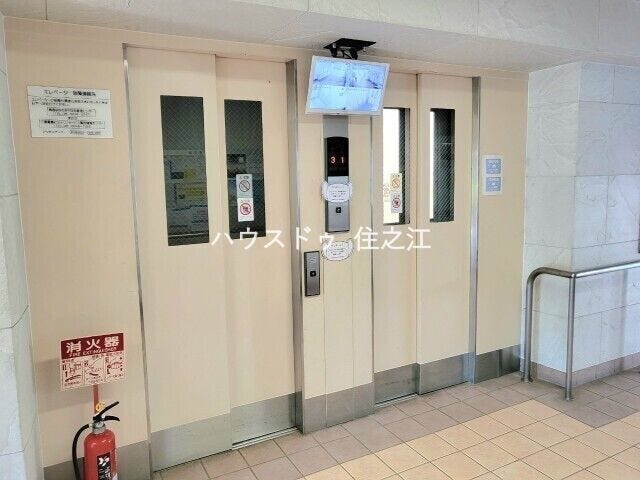 ★エレベーター完備。モニター付きなのも嬉しいポイントですね♪