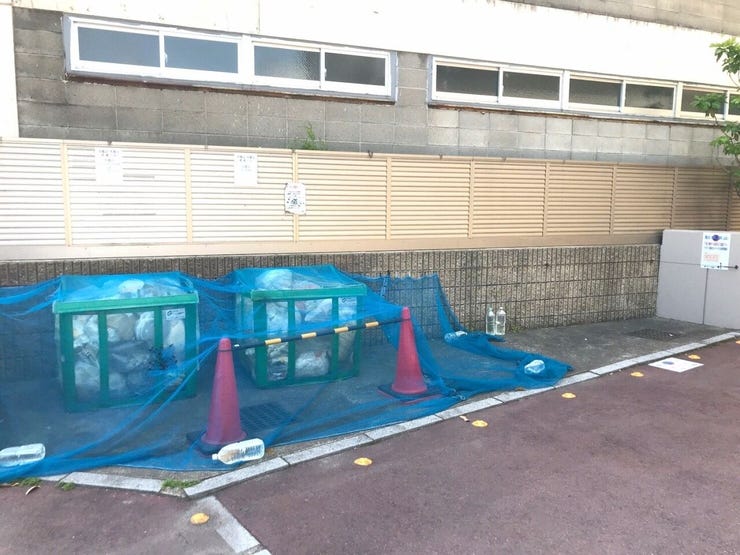 ゴミ置き場です!