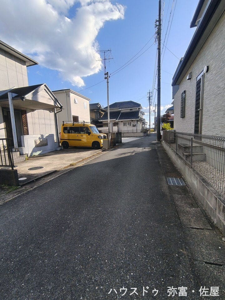 西側接道☆