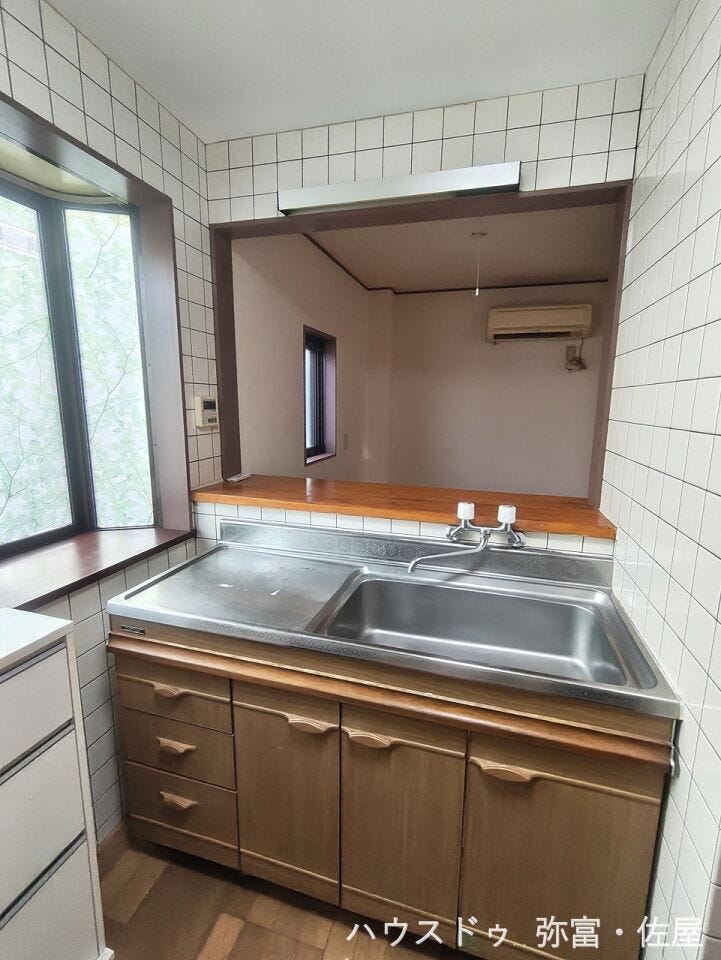 II型キッチン♪作業動線が短く、効率良く作業できます!