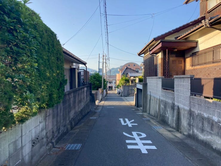 前面道路です♪