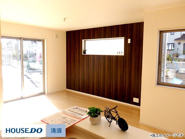 内装建材には、シックハウスの原因となる有害物質をほとんど含まないFフォースター相当の建材を使い、健康に配慮した安心の住宅を供給しています。汚れがつきにくいです。