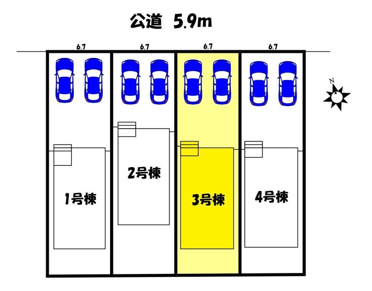 【区画図】3号棟