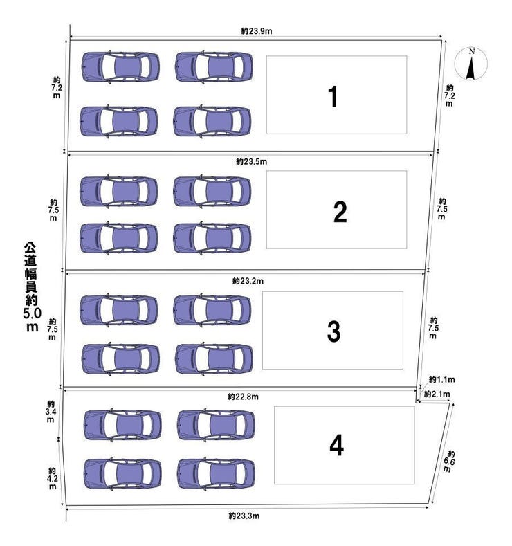 全体区画図です。