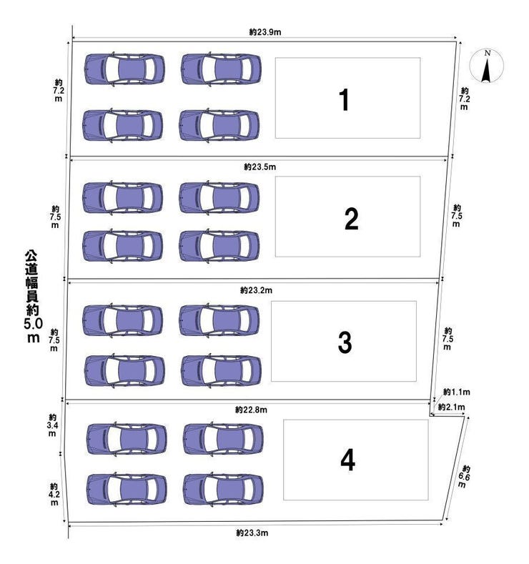 全体区画図です。
