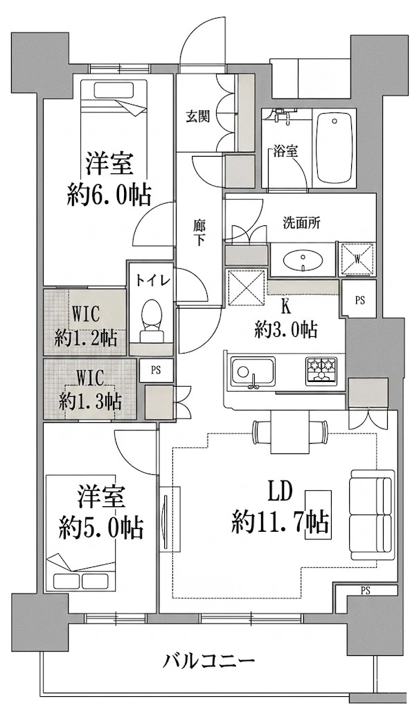 【間取り】