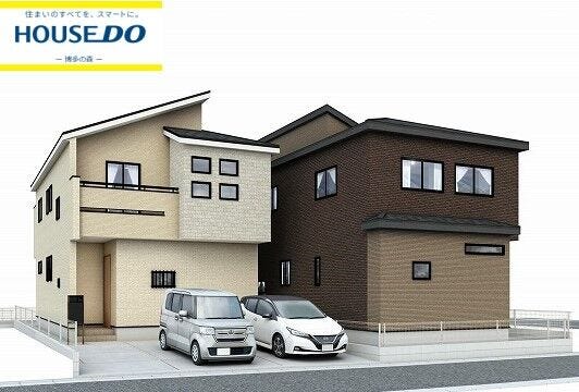 【外観】
◎20帖のLDKに小上がり空間
◎小学校まで徒歩約6分
◎収納充実♪
