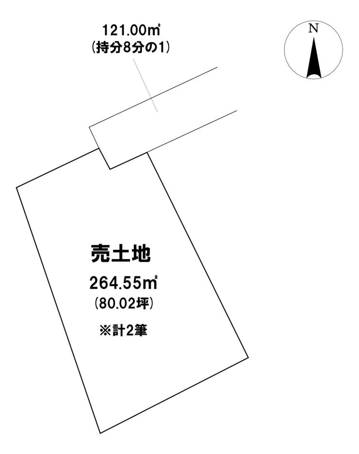 【区画図】
◎建築条件無し◎