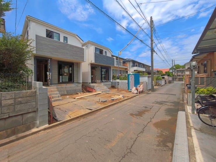 ◎前面道路(7/14撮影)