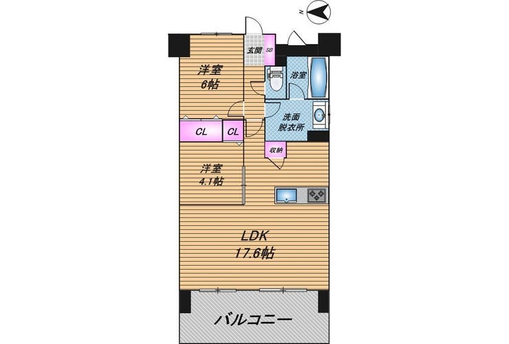 【間取り】
※図面と現況に相違がある場合は現況を優先とします。