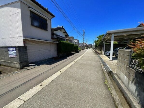 現況建物ありだからこそ、実際の広さ感も確認できます◎