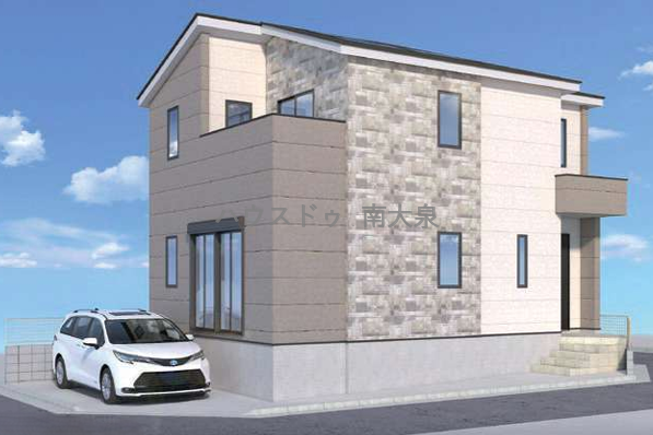 ※1号棟分譲住宅完成イメージパース図