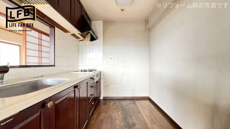 キッチンは新品に交換予定♪
