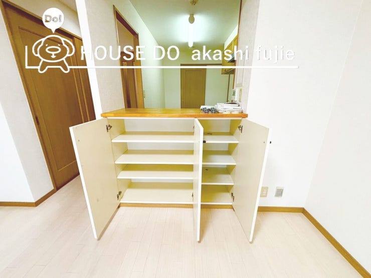 カウンター収納付き