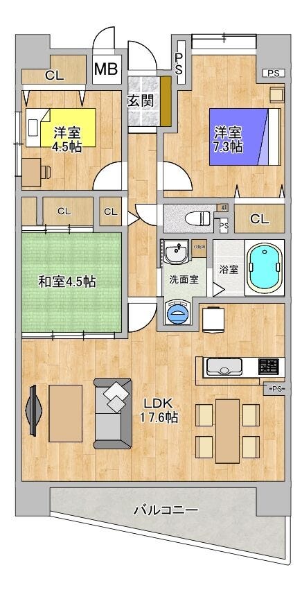 【間取り】