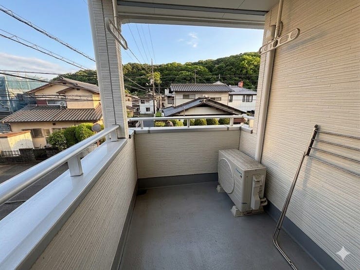 雨の日でも安心して使えるインナーバルコニー