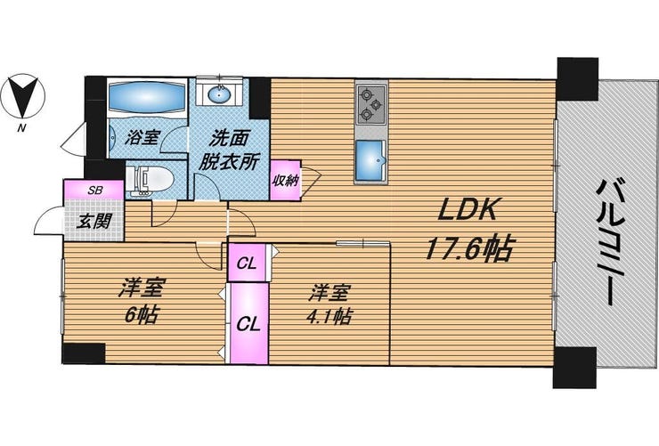 【間取り】
※図面と現況に相違がある場合は現況を優先とします。