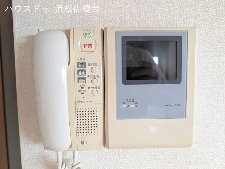 モニタ付インターホン♪