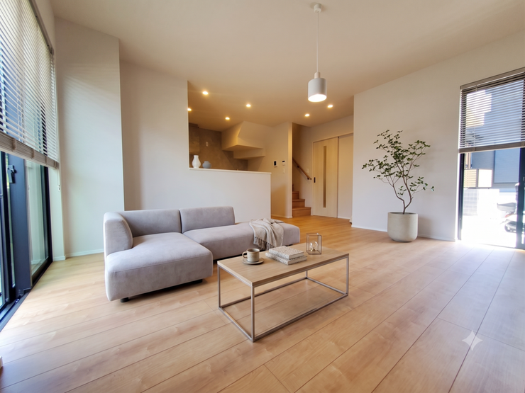 【Living】こちらの画像はAIによる家具イメージです。お部屋の雰囲気を感じてみてください♪