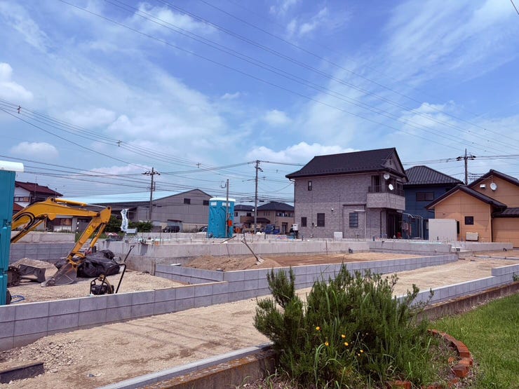 【外観】
【建築中】6/11撮影