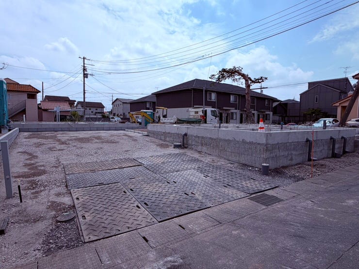 【外観】
【建築中】6/11撮影