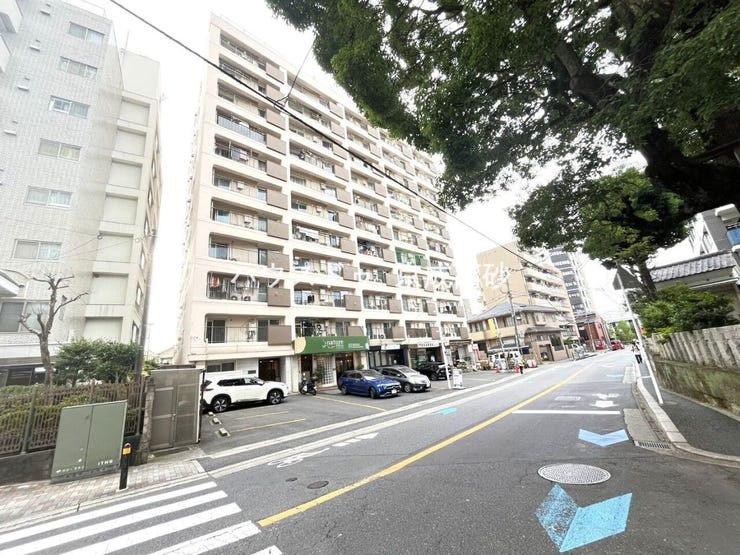 前面道路含む外観