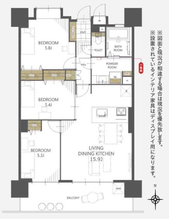 【間取り】
■3LDK■