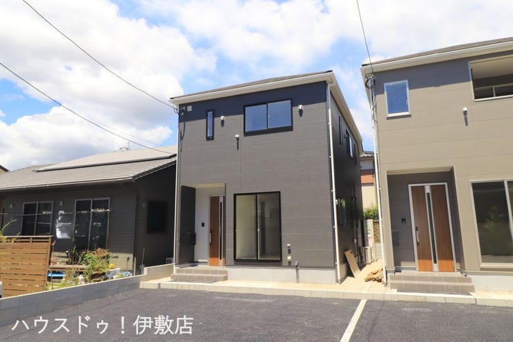 城山２丁目 新築戸建 【外観写真】
・間もなく完成予定！現時点でも即内覧可能です
令和8年8月22日撮影